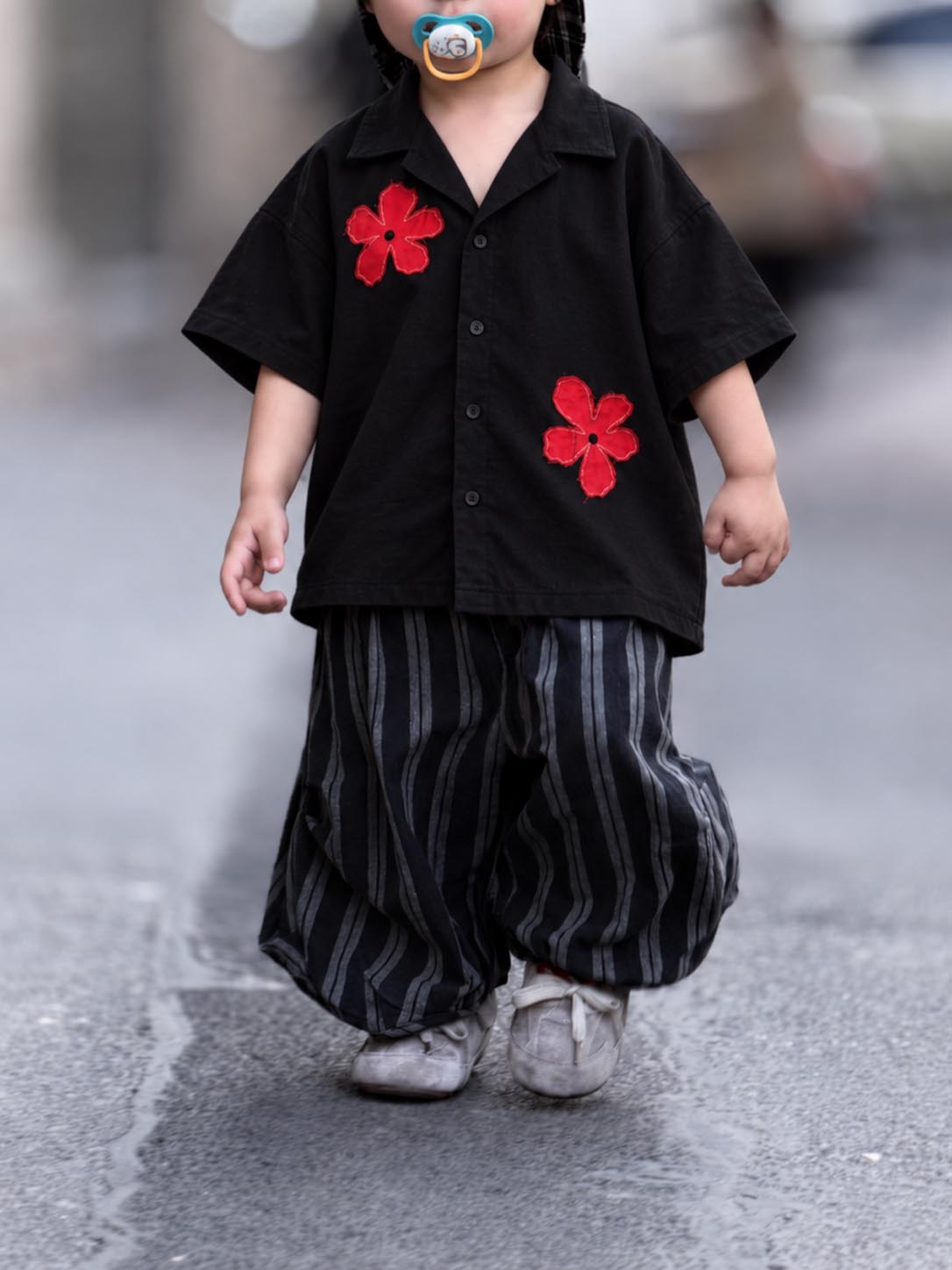 Red Bloom Resort Shirt