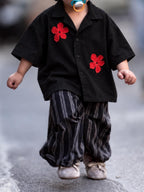 Red Bloom Resort Shirt