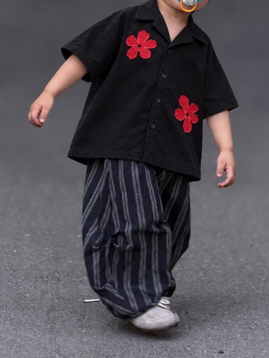 Red Bloom Resort Shirt